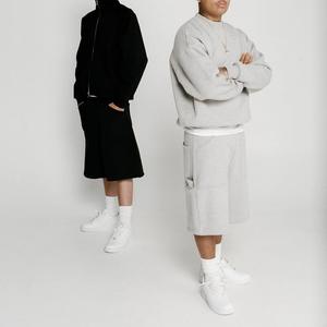 Plus Size Blank <span class=keywords><strong>Cotton</strong></span> Shorts für Männer Summer Baggy Sweat Shorts Hosen - Product Image 6