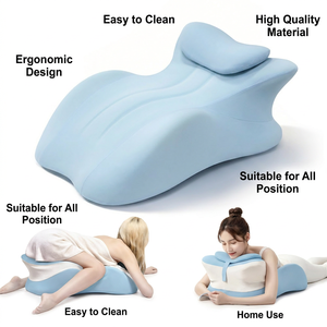 <span class=keywords><strong>Coussin</strong></span> de positionnement corporel multifonctionnel Rina pour le soutien du <span class=keywords><strong>dos</strong></span>, en mousse à mémoire de forme haute densité, pour usage intime en couple - Product Image 3