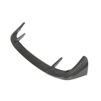 Aileron de toit simple en fibre de carbone pour BMW X3M F97 SUV 4 portes 2022-2023 avec surface époxy hautement polie