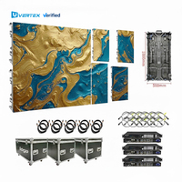 Wasserdichte LED-Werbewand für Innen- und Außenbereich, 5m X 3m, P3.91 P2.5 P2.6, Großes Bühnen-LED-Panel für Marketing