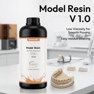 Résine pour imprimante 3D dentaire, liquide, faible viscosité, impression rapide, surface lisse pour modèle dentaire - Product Image 1