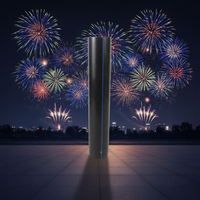 Feux d'artifice pyrotechniques pour célébrations de fête, coquilles de mortier pour spectacle et célébrations du Nouvel An