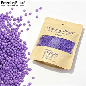Granules de protéines de kératine pour la réparation des cheveux : Traitement intense à la kératine pour les cheveux abîmés - Répare les pointes fourchues, renforce les mèches - Product Image 3