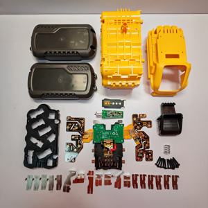 Dewal flexv DCB612 DCB615 60V เคสพลาสติก12AH 15Ah ชุดฝาครอบพลาสติก15 cells 21700 BMS PCB - Product Image 6