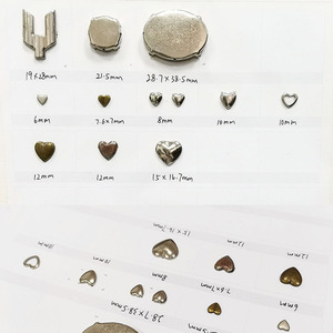 Rivets en fer en gros d'usine, rivets à 2 griffes, clous ronds, pointes en forme de champignon pour vêtements, chaussures - Product Image 5