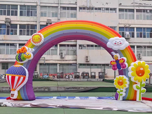 Hot bán quảng cáo sự kiện <span class=keywords><strong>Inflatable</strong></span> chào đón vòm cách với Vòng Top Logo tùy chỉnh không khí kín <span class=keywords><strong>Inflatable</strong></span> LED Light up <span class=keywords><strong>Arch</strong></span> - Product Image 4