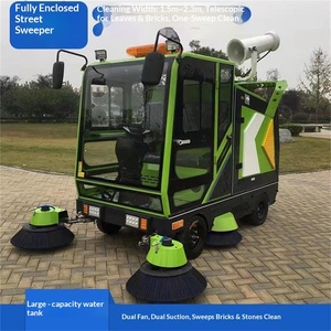 Driving type five <b>brush</b> <b>dust</b> leaves school road industrial district - Product Image 2