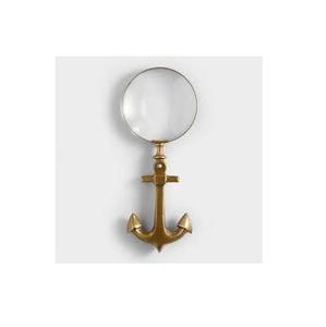 Loupe en laiton poignée d'échecs loupe nautique loupe Antique bureau cadeau loupe lentille - Product Image 2