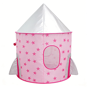 <span class=keywords><strong>Tenda</strong></span> da gioco per esterni in stile principessa rosa con dettagli glitterati e motivo a stelle per ragazze - Product Image 2