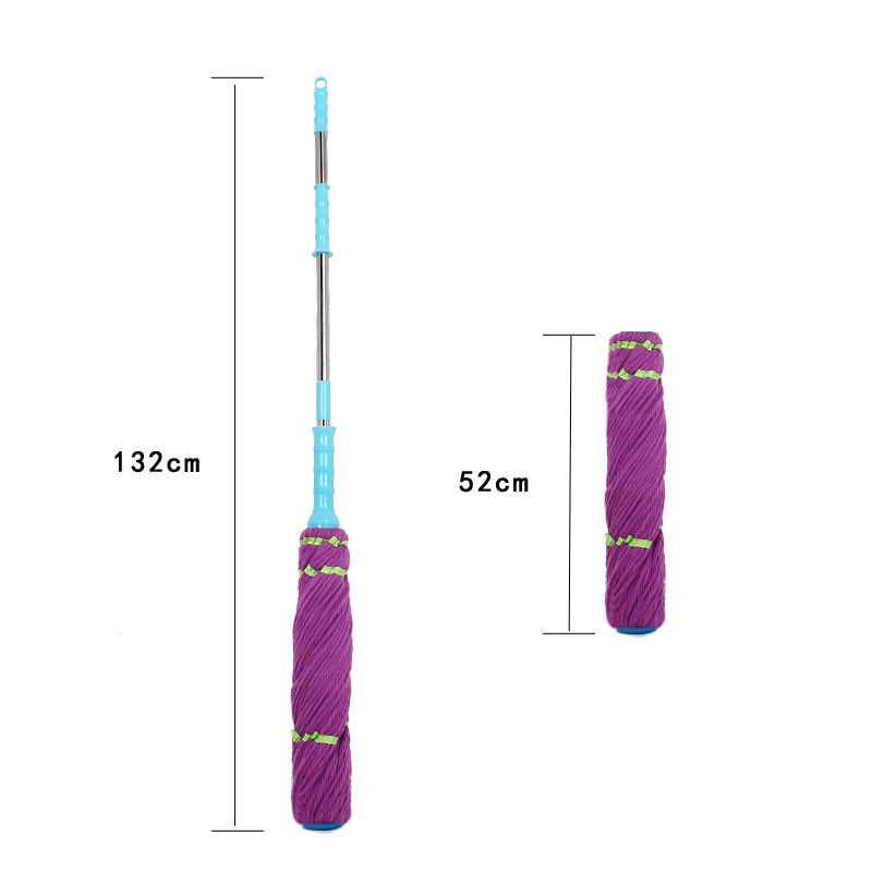 ด้ามจับมีหัวม็อบ 2 หัว แต่ละหัวยาว 52 ซม.