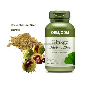 Натуральная травяная добавка OEM/ODM: капсулы гинкго билоба 120 мг, экстракт гинкго билоба для поддержки памяти и кровообращения - Product Image 4