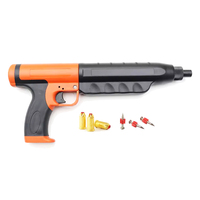 Pistolet à clous manuel calibre .22 pour béton, à poudre explosive, à faible vitesse, 307 .22, actionné par piston, pour bricolage