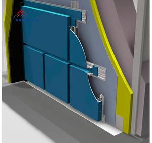 Panel Compuesto de Aluminio Moderno Alucobond de Alta Calidad, Color Personalizado, Núcleo Ignífugo, Alta Resistencia a la Corrosión, Serie 2000 para - Product Image 4