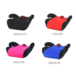 Car <b>Seat</b> <b>Booster</b> <b>Cushion</b> 36x34x16cm For Kids 0-39kg With Safety Belt Loop And Soft Handle Blue - Product Image 3