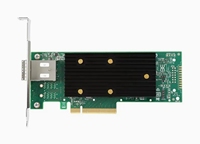 Adaptador de Almacenamiento Broadcom 9400-8e HBA (Host Bus Adapter) de 12 Gb/s SAS con 8 Puertos Externos Tri-Modo (Compatible con SAS/SATA/NVMe a través de PCIe)