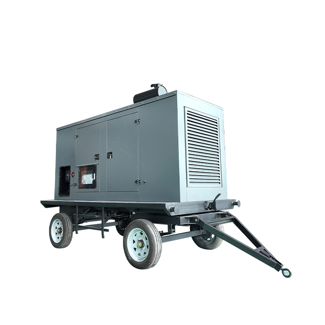 High Quality 45Kva Mobile Diesel Generator Remote Start System Silent Engine Portable Trailer Mobile Unit Generator