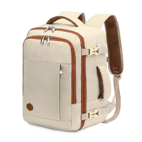 Sac à dos de voyage écologique pour Ryanair Easyjet Bagage à main Petit sac de cabine 20L pour les vols Sac à dos de voyage USB Cabine Avion 40x20x25