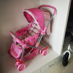 2024 Châu Âu Sang Trọng Trọng Lượng Nhẹ Xe Đẩy Em Bé Xe Đẩy Xe Đẩy Đức Có Thể Gập Lại Bé Xe Đẩy Puschair - Product Image 3