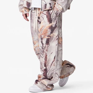 Custom Factory Cotton Sun Faded Straight Leg <strong>Jogging</strong> Tactical Skate <strong>Camouflage</strong> Pant Men Sweatpants Camo Pants - Product Image 4