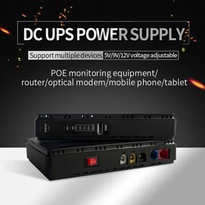 Personnalisable Mini 8800mah UPS LED Affichage 5v/9v/12v Optique Chat Moniteur Monophasé DC Courant pour Routeur Optique Chat Moniteur - Product Image 4