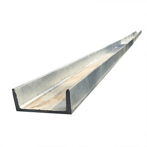 Canal de acero galvanizado suave U sólido de un solo canal de alta calidad <span class=keywords><strong>UPN100</strong></span> - Product Image 1