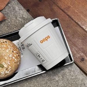 Custom 3D Embossed Printing Double Wall Ripple Wall Paper <b>Cup</b> White Milk Coffee Paper <b>Cup</b> With Logo - Product Image 4