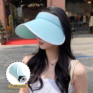 หมวกกันแดดปีกกว้างผ้าไหมน้ำแข็งสำหรับฤดูร้อน UPF50+ ระบายอากาศได้ดี เหมาะสำหรับกิจกรรมกลางแจ้ง ปั่นจักรยาน ป้องกันแสงแดด - Product Image 4