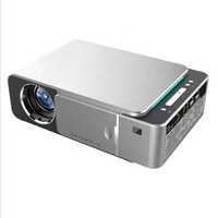 Mini Proyector LED T6 Compatible con 4k 3D 3500 Lúmenes Android Wifi Bluetooth Cine Portátil para Smartphone