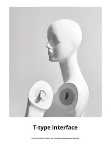 哑光白色全身人体模特道具婚纱模特服装店展示橱窗展示人类 - Product Image 5