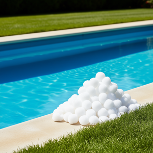 Bolas de filtro reutilizables para piscinas, 3.5 lb de arena para filtros de piscinas enterradas - Product Image 2