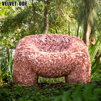 Nouvelle arrivée, chaise à pétales Moooi Designer - Canapé lounge simple chic, luxueux, élégant et confortable pour un salon moderne
