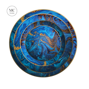 Estilo Europeo esmalte de cerámica para la cena en casa comiendo plato de <span class=keywords><strong>pescado</strong></span> vajilla creativa - Product Image 6