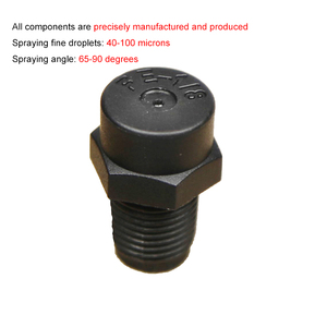 FE 1/8 NPT Hệ Thống Làm Mát Áp Suất Thấp Vòi Phun Sương Phun Sương Bằng Nhựa PP - Product Image 6
