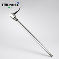 Sonde de niveau capacitive étanche IP67 Holykell pour réservoir de carburant industriel souterrain, pression scellée 10 bars