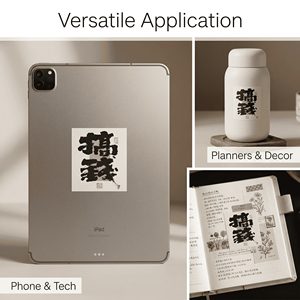 <b>personalized</b> waterproof self-adhesive glossy vinyl stickers for crafts and <b>picture</b> <b>frames</b> - shapes and sizes can be customized. - Product Image 2
