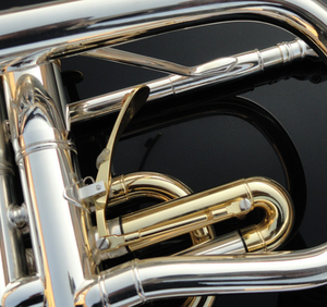 Principiante occidentale strumento a cornetta in ottone all'ingrosso Bb Trigger cornetta in ottone placcato argento cornetta dal produttore - Product Image 6