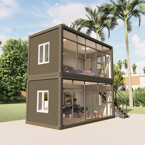 <span class=keywords><strong>Vendita</strong></span> Diretta, Prezzo Conveniente, Stile di Tendenza, Casa Container Modulare Moderna a Due Piani Personalizzabile, Facile Installazione - Product Image 2