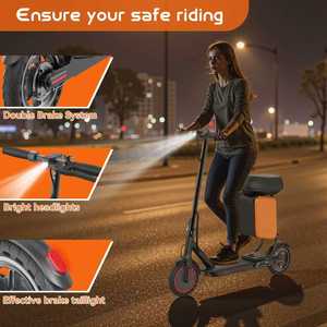 Livraison gratuite vers l'entrepôt de l'UE, <span class=keywords><strong>trottinette</strong></span> <span class=keywords><strong>électrique</strong></span> pliable 350W pour adultes, avec éclairage LED et application - Product Image 6