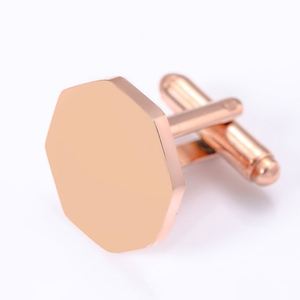 Fabricant de boutons de manchette personnalisés pour mariage, design original sur mesure, métal vierge, logo entièrement personnalisé - Product Image 4