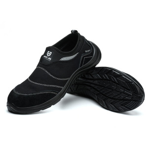 Breathable Men Work Shoes Summer Safety Shoes Lightweight Protective Sneakers Safety <b>Plastic</b> Toe Shoes Men Construction Work - Product Image 2