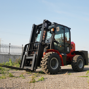 رخيصة الثمن ديزل CE EPA Euro 5 شاحنة ثقيلة رافعة شوكية 4x 4 - Product Image 3