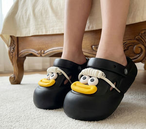 Yearning zoo for Cartoon Kid's EVA <b>Waterproof</b> Breathable hole <b>shoes</b>-four seasons Outdoor/Indoor Use Anti-Slip & Wear-Resistant - Product Image 1