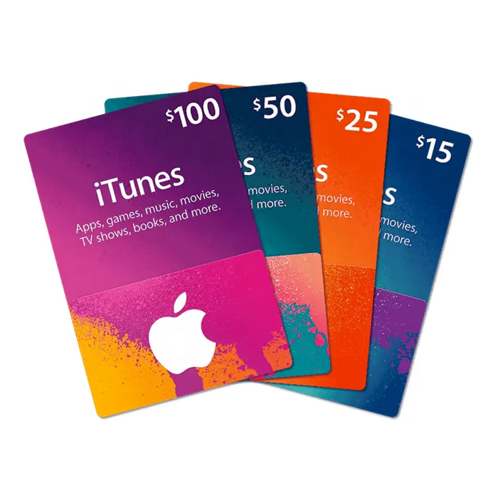 Itunes hediye kartı $100 bizim için hesabı uygulama