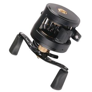Hochwertige schwarze 9 1BB CNC Aluminium legierung 10kg Max <span class=keywords><strong>Drag</strong></span> Salzwasser Bait casting Troll ing Drum Reel - Product Image 1