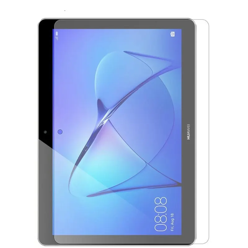 Tempered Tablet Glass For Huawei Mediapad T3 7 8 9.6インチ3TスクリーンプロテクターT5 M5 Lite 8.0 10.1インチProtect Glas Film