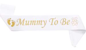 Écharpe de fête pour Baby Shower, maman, papa, nouveau-né, future maman, révélation du sexe du bébé, <span class=keywords><strong>annonce</strong></span> de <span class=keywords><strong>grossesse</strong></span>, décorations, cadeau - Product Image 5