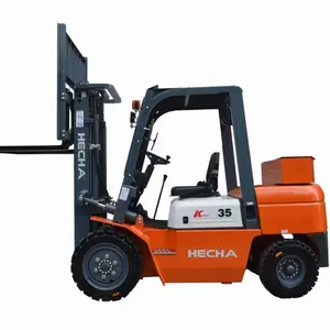 HECHA New Design Forklift 2Ton 2.5 Ton 3 Ton 3.5 Ton Led Forklift Light Diesel Forklift Truck For Sale