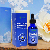 Huile de Lotus Bleue Personnalisée pour la Méditation, l'Aromathérapie Spirituelle, l'Hydratation, l'Éclaircissement, Huile Essentielle Herbacée pour Bébé