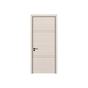 Porte en bois minimaliste moderne SFW 015, isolation acoustique intérieure, ouverture plate, manuelle, porte complète - Product Image 5
