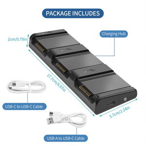 Nhiều nhanh chóng sạc 65 Wát không khí 3 sạc Hub cho DJI Drone pin thông minh Power Adapter - Product Image 6